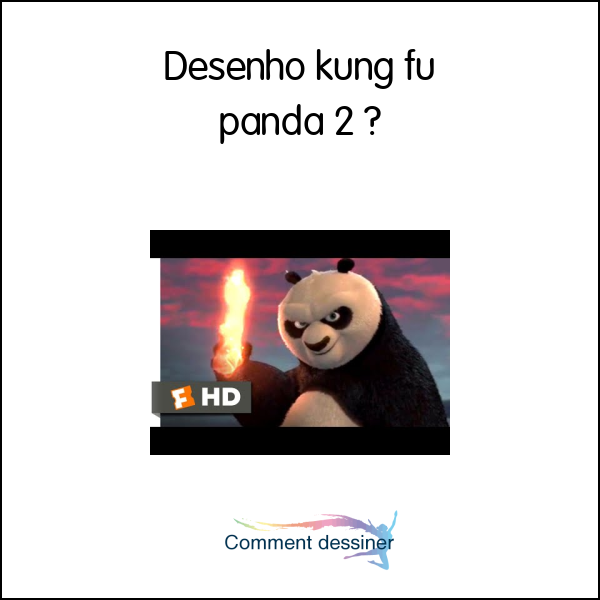 Desenho kung fu panda 2
